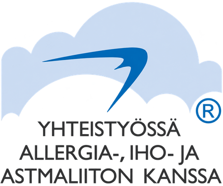 Yhteistyössä Allergia-, Iho- ja Astmaliiton kanssa